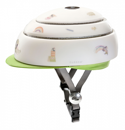 SMART RIDE - Casca de protectie pliabila pentru copii Closca Kids LEAF (S)