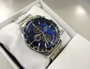 Ceas bărbătesc cu baterie solară, cronograf și dată Seiko Solar  SSC719P1 [3]