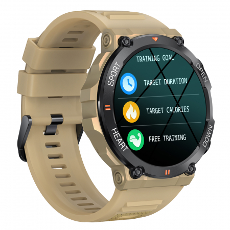 Smartwatch pentru bărbaţi - Ceas smartwatch Military ALTY Pro