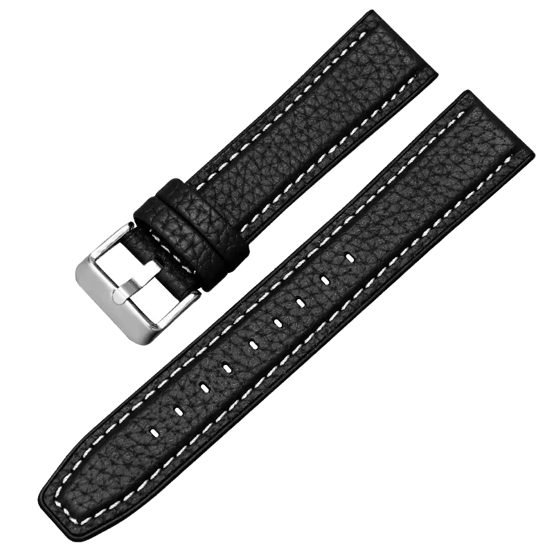 Accesorii Smartwatch - Curea ceas piele naturala ALTY, compatibila cu smartwatch Huawei Watch GT 2 46 mm, Samsung Galaxy Watch 46 mm, Casio, Armani, Guess, Michael Kors, Fossil dama sau barbati, latime curea 22 mm, Maro