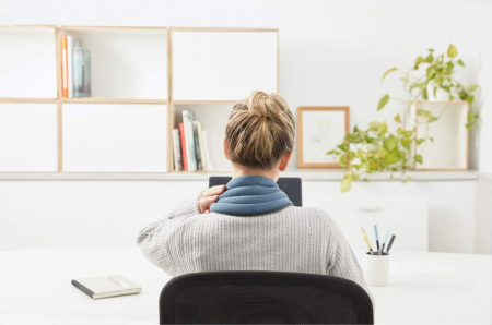 Centura cervicala premium Ostrichpillow Heated Neck Wrap [7]