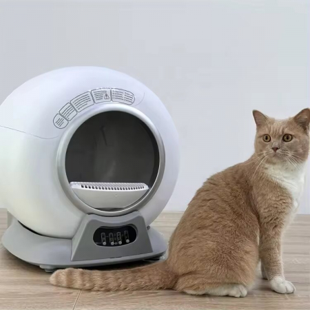 Litiera automata smart ALTY pentru pisici, auto-curatare, sterilizare, aplicatie mobila, 9L [3]