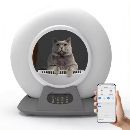 Litiera automata smart ALTY pentru pisici, auto-curatare, sterilizare, aplicatie mobila, 9L [0]
