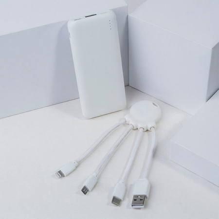 Baterie externă de 7.000 mAh + Cablu de incarcare micro tip C OCTOPUS Bio Xoopar [3]