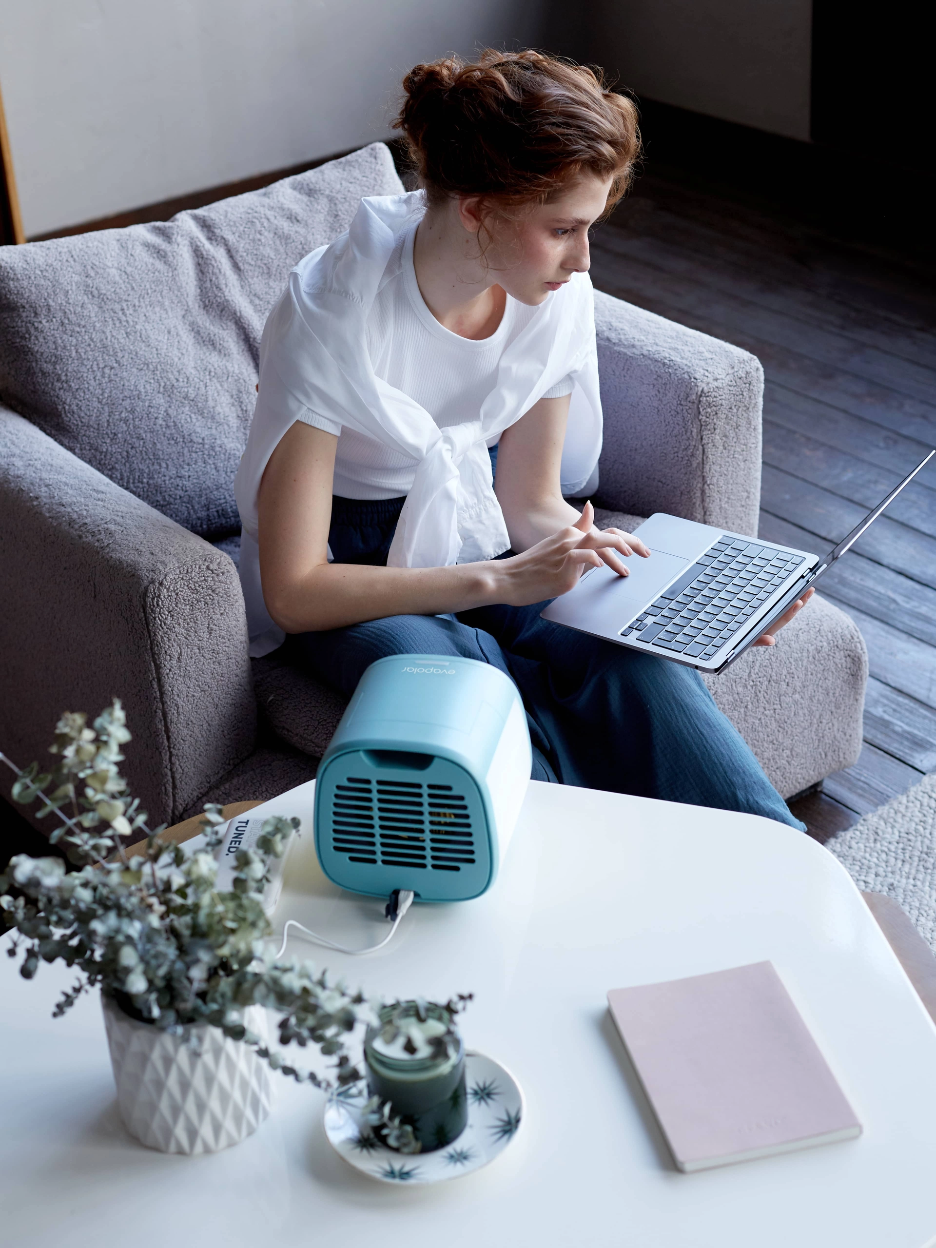 Racitor de aer portabil Evapolar evaCHILL - Ocean Blue [5]