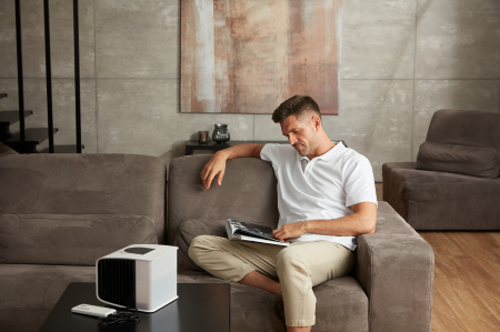 Racitor de aer portabil Evapolar evaSMART - Stormy Grey [11]