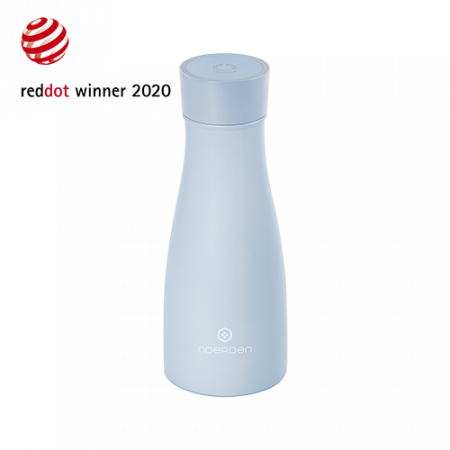 Sticlă pentru apă  reutilizabilă Noerden LIZ Smart Antibacteriană cu sterilizare UV 350ml [1]