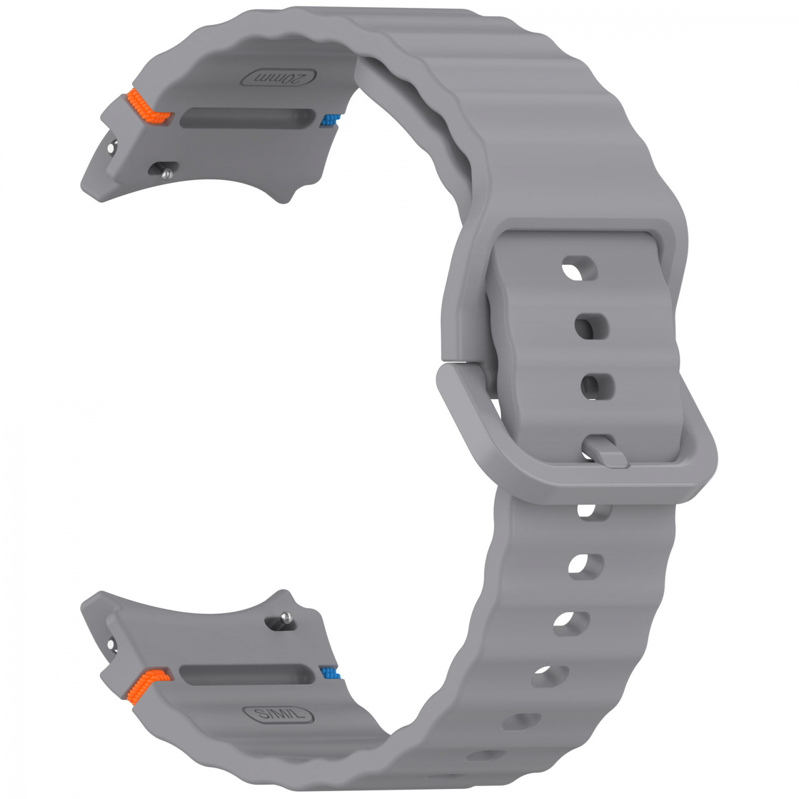 Curea ALTY compatibilă cu Samsung Galaxy Watch 7 FE 5 Pro 6 4 Classic 44mm 40mm Gri deschis
