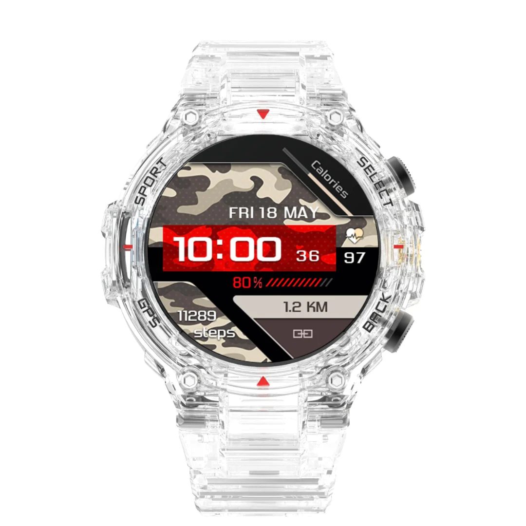 Ceas smartwatch ALTY Sport Transparent