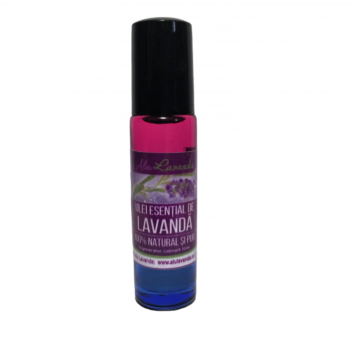 Ulei esențial de lavandă, pur, 10ml, sticlă cu roll-on [2]