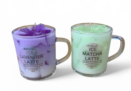 Lumanari ceară soia - ICE LATTE