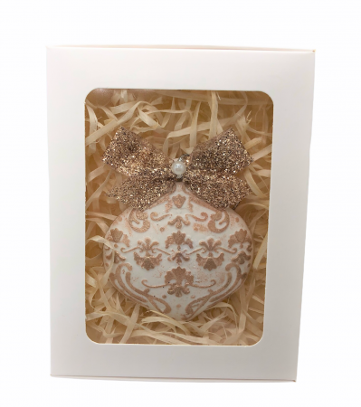 Decorațiune ceramică parfumată handmade - auriu [1]