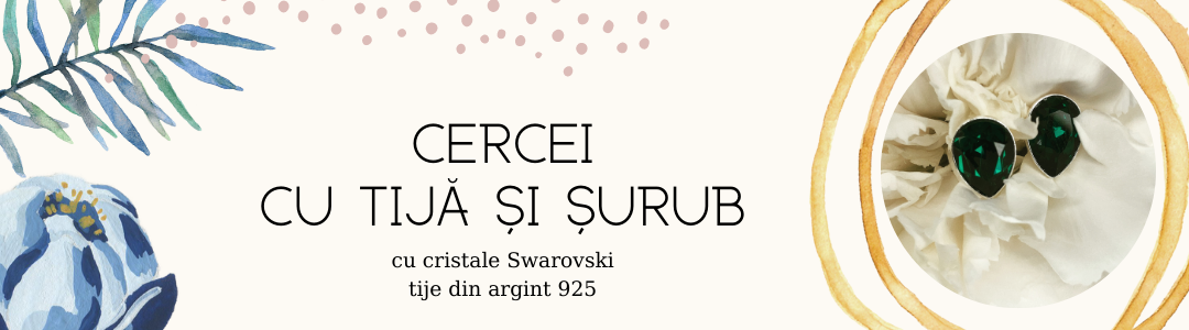 Categorie cercei tija swarovski
