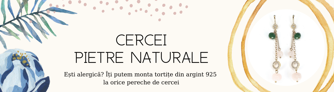 Categorie cercei semipretioase
