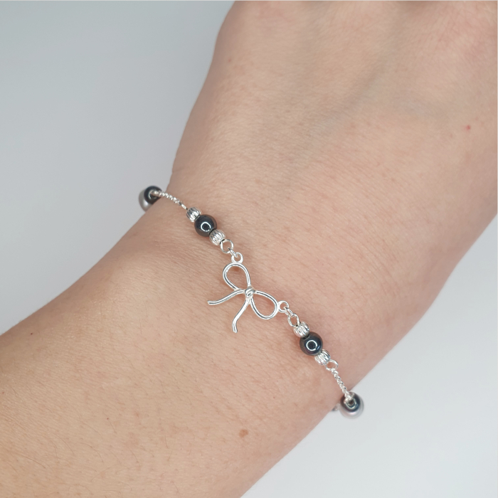 Bratara Noelia cu perle de cultura, argint [2]