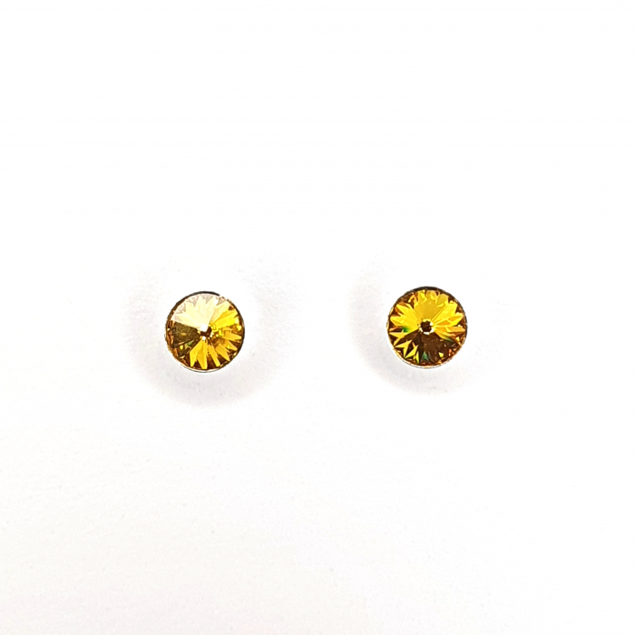 Set cercei Yellow Dots, argint [2]