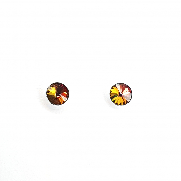 Set cercei Yellow Orange, argint [2]