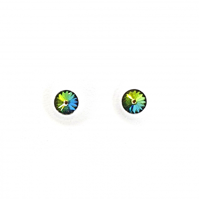 Set cercei Green Dots, argint [2]