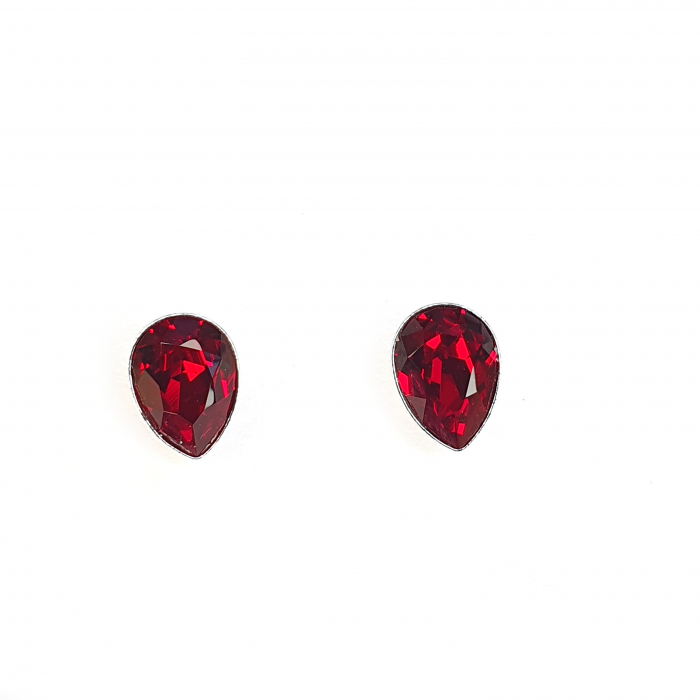 Set cercei Candy Red, argint [2]