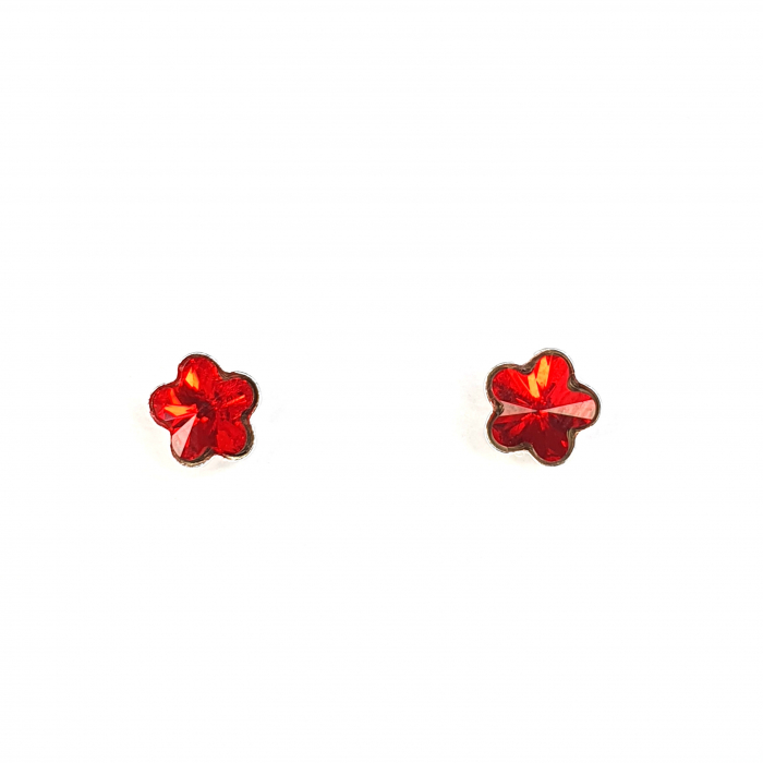 Set cercei Spring Red, argint [2]