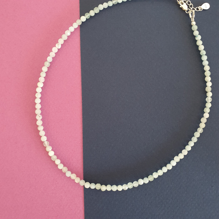 Colier Choker Acvamarin, argint [3]