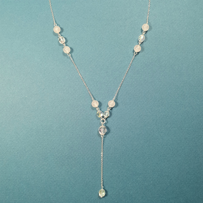 Colier Pink Pearls, argint [5]