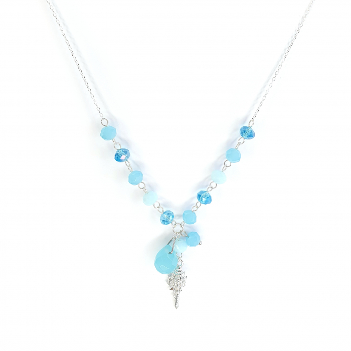 Colier Blue SeaShell, argint [3]