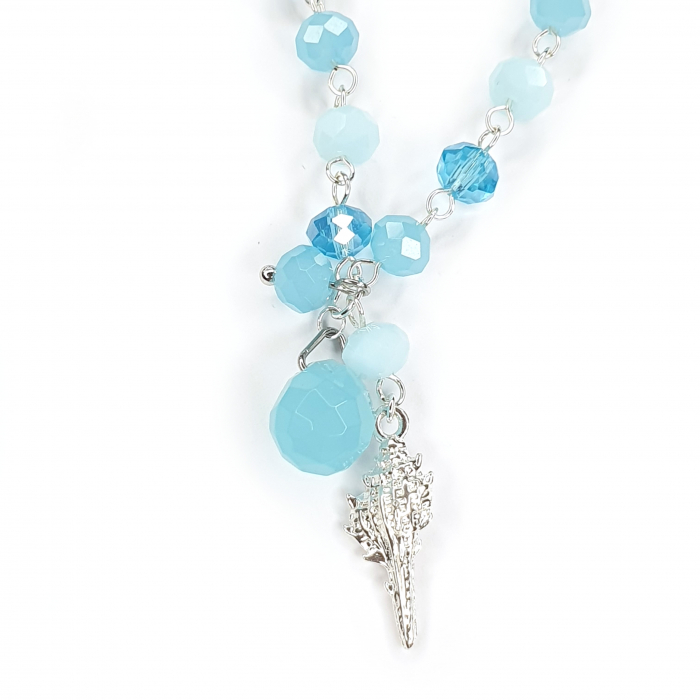 Colier Blue SeaShell, argint [4]