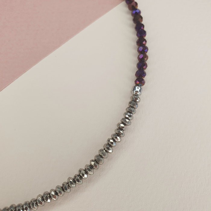 Colier Choker Hematit, argint [2]