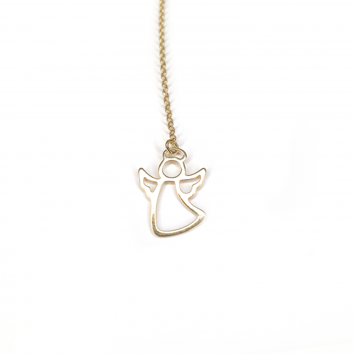 Colier Choker Amazonit Alina, argint placat cu aur [7]