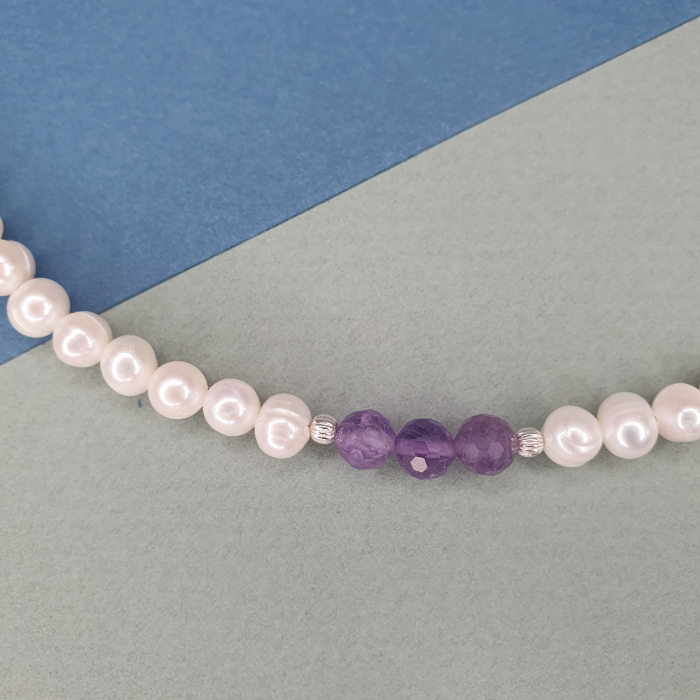 Colier Choker Lily, argint [4]