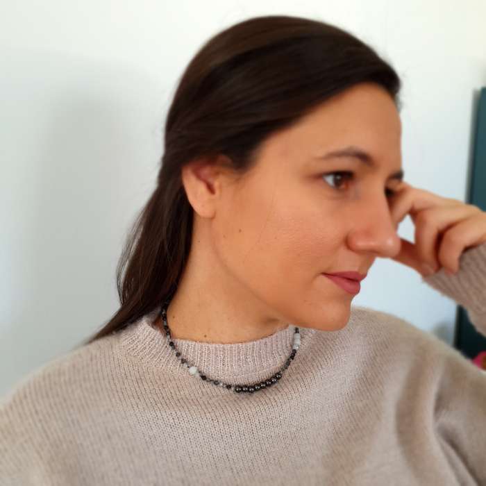 Colier Choker Bold, argint [4]