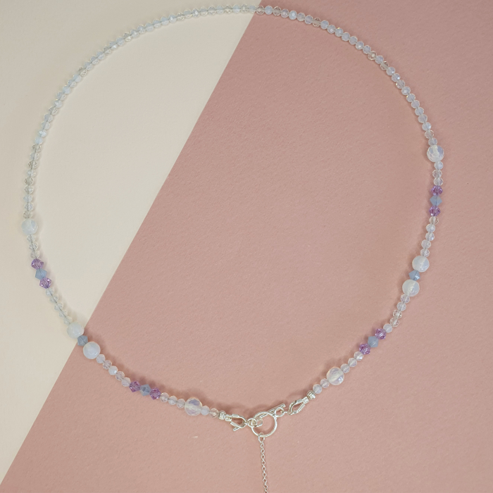 Colier Choker Opalit, argint [2]