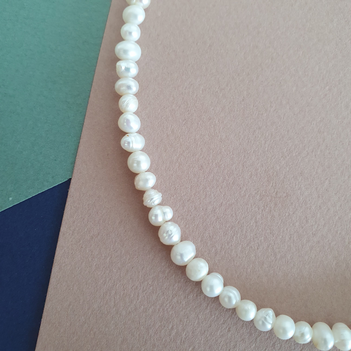 Colier Choker Perle Imperfecte, nr 2, argint [5]