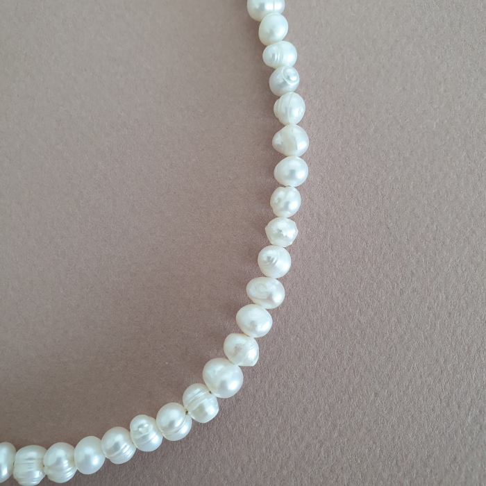 Colier Choker Perle Imperfecte, nr 3, argint [3]