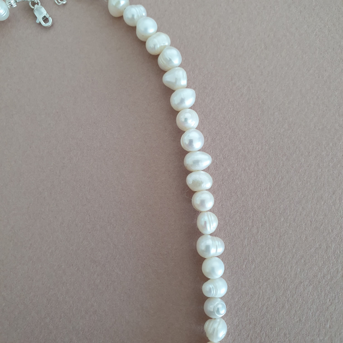 Colier Choker Perle Imperfecte, nr 3, argint [2]