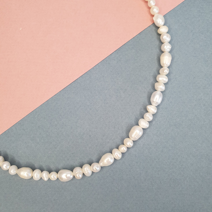 Colier Choker Perle Imperfecte, nr 5, argint [3]