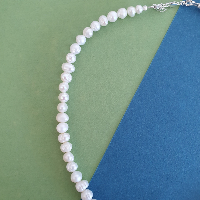Colier Choker Perle Imperfecte, nr 6, argint [3]
