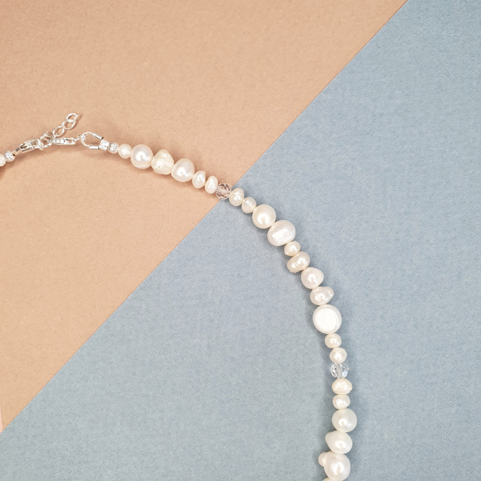 Colier Choker Perle Imperfecte, nr 9, argint [5]