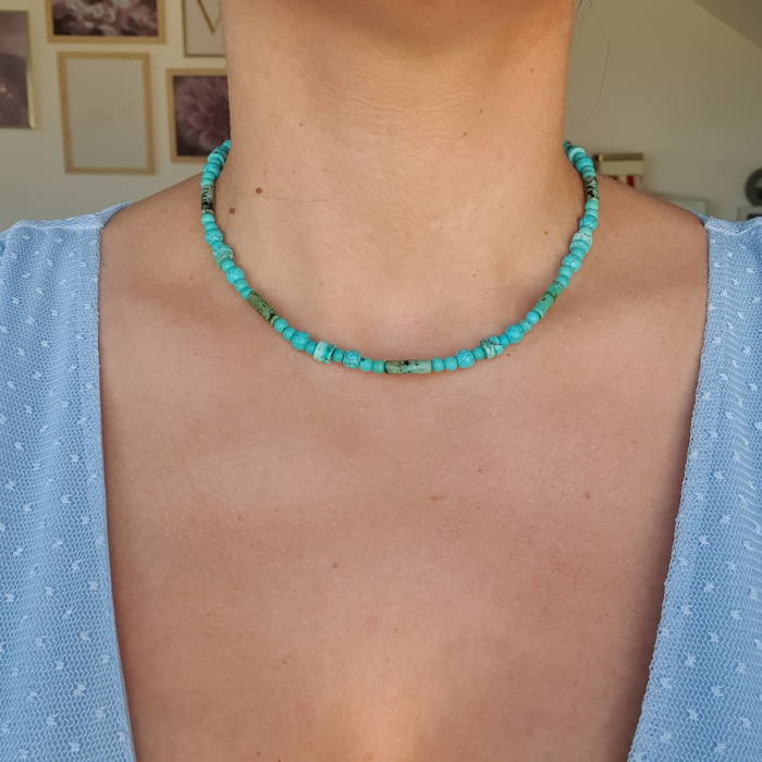 Colier Choker Turcoaz, argint [3]