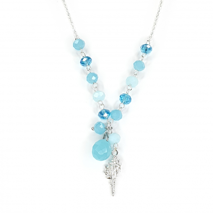 Colier Blue SeaShell, argint [5]