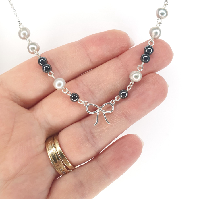 Colier Noelia cu perle de cultura, argint [3]