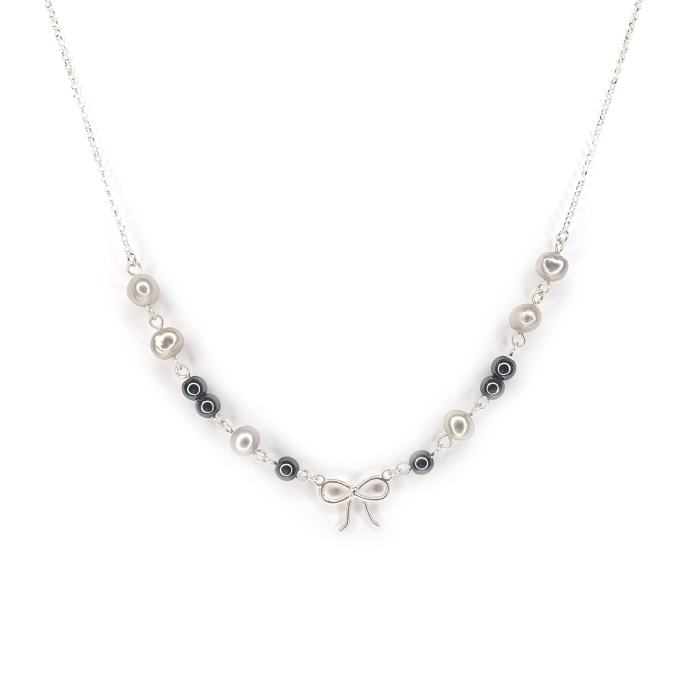 Colier Noelia cu perle de cultura, argint [5]