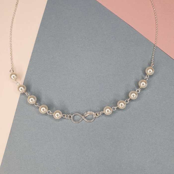 Colier perle Infinity, argint [3]