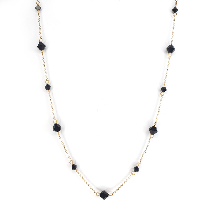 Colier Black Triangle, argint placat cu aur [4]