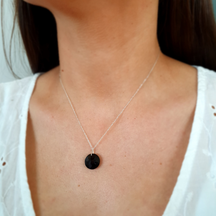 Colier Round Black, argint [3]