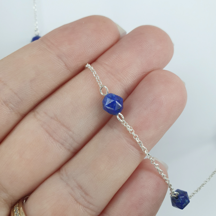 Colier Rare Lapis Lazuli, argint [3]