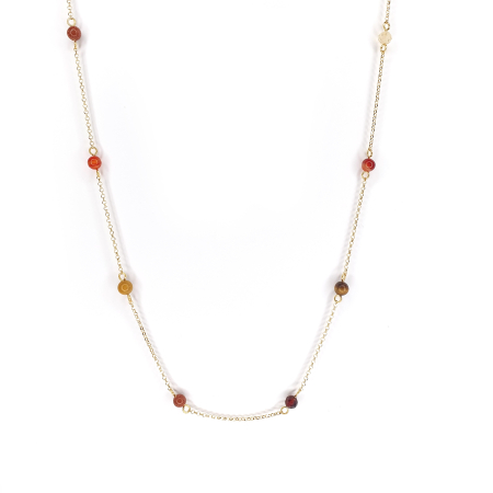 Colier Zodiac Leu, argint placat cu aur [1]