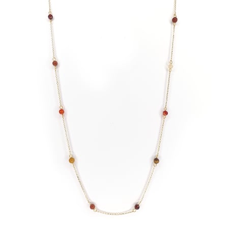 Leu - Colier Zodiac Leu, argint placat cu aur