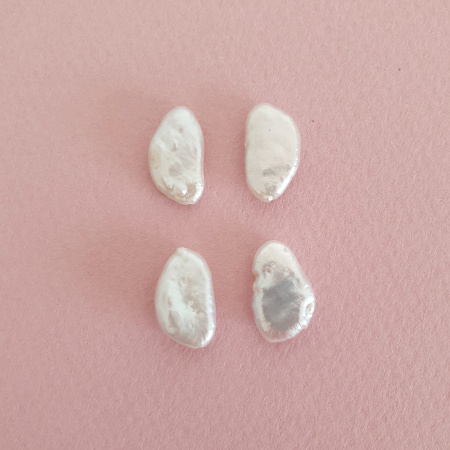 Cercei cu perle Ileana, argint placat cu aur [1]